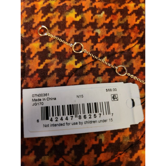 Givenchy Gold-Tone Cubic Zirconia Lariat Necklace, 16" + 3" extender - Picture 9 of 10